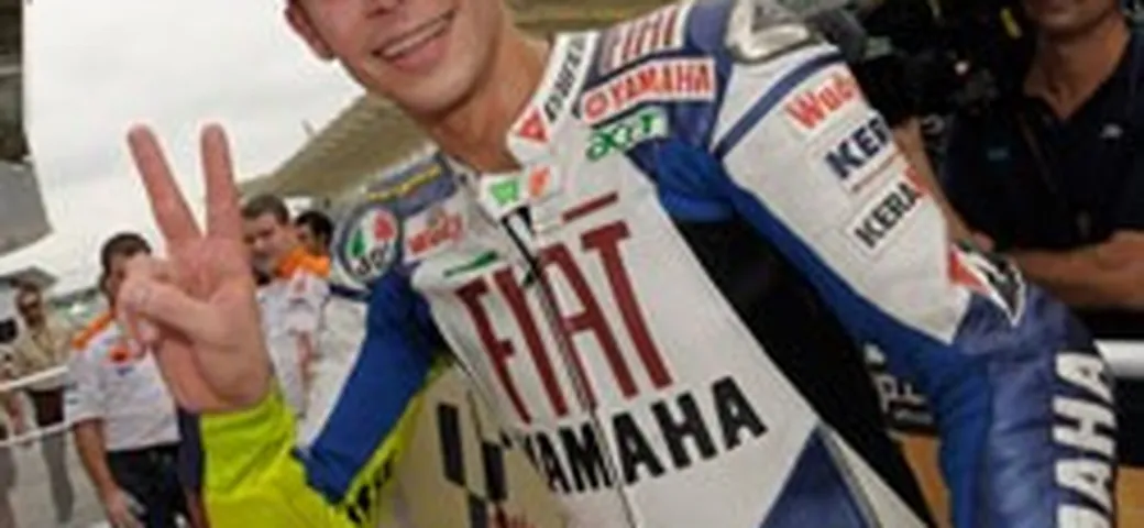 Valentino Rossi suona la nona (vittoria) della stagione