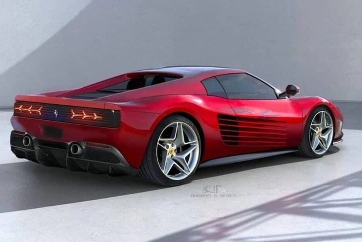 Ferrari Testarossa: come sarebbe la versione moderna