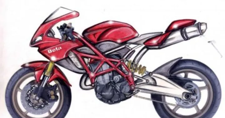 Design: un supermono motorizzato Beta RR