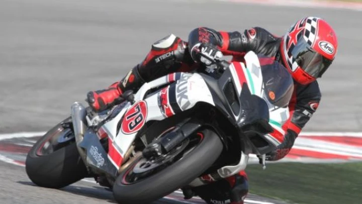 Scatto in Corsa: Suzuki GSX-R 750 #79 a Misano