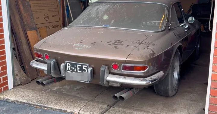 Ferrari del '68 dimenticata in garage: dopo il restauro potrebbe valere un milione