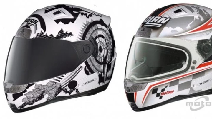 Casco integrale Nolan N85 con sistema N-Com