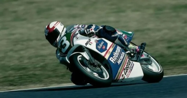 Luca Cadalora alla Bikers Classics di Francorchamps