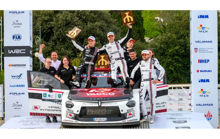 Vittoria storica per Lancia nel WRC2: dominio in Croazia e leadership nella classifica
