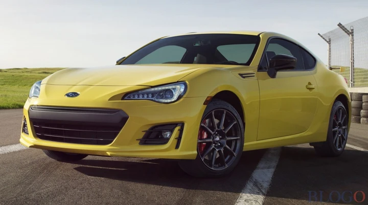 Subaru BRZ Series.Yellow