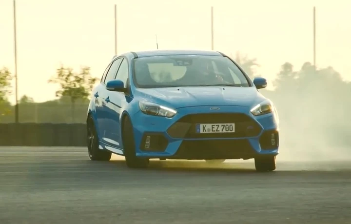 Ford Focus RS: in pista con Ben Collins