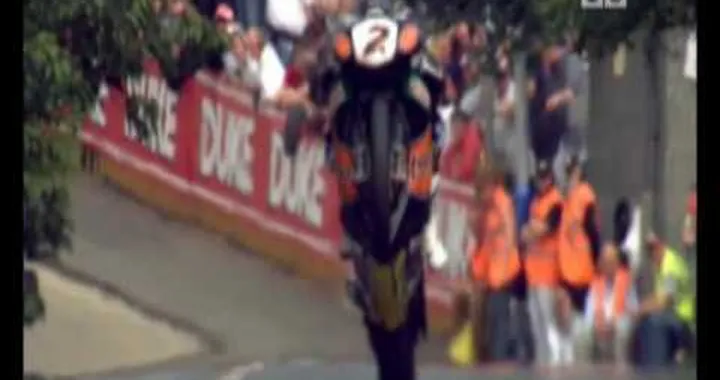 TT Isle of man slow motion jumps