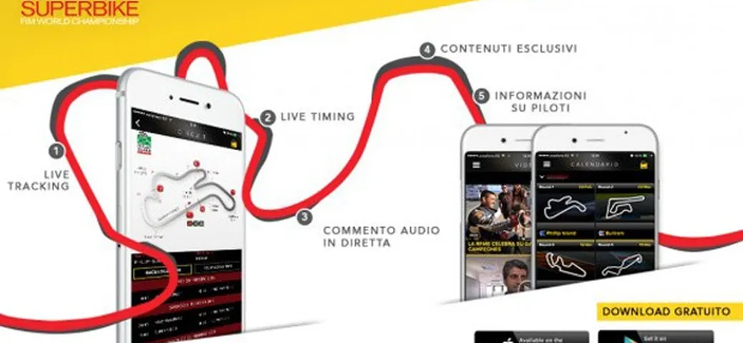 WorldSBK Live Experience 2015: App per iOS e Android