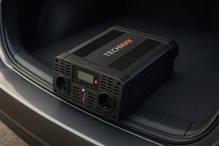 Technaxx TE22 in offerta a 124,99 euro: inverter auto che non puoi lasciarti scappare