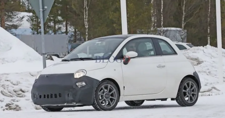 Nuova Fiat 500: foto spia del facelift