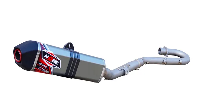 None Racing, scarico MS15 Full Exhaust System e Slip-On