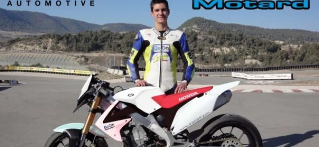 BeOn GP-Motard: La supermotard con i semimanubri