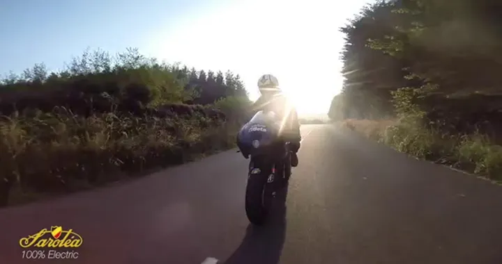 Moto elettrica Saroléa Manx 7