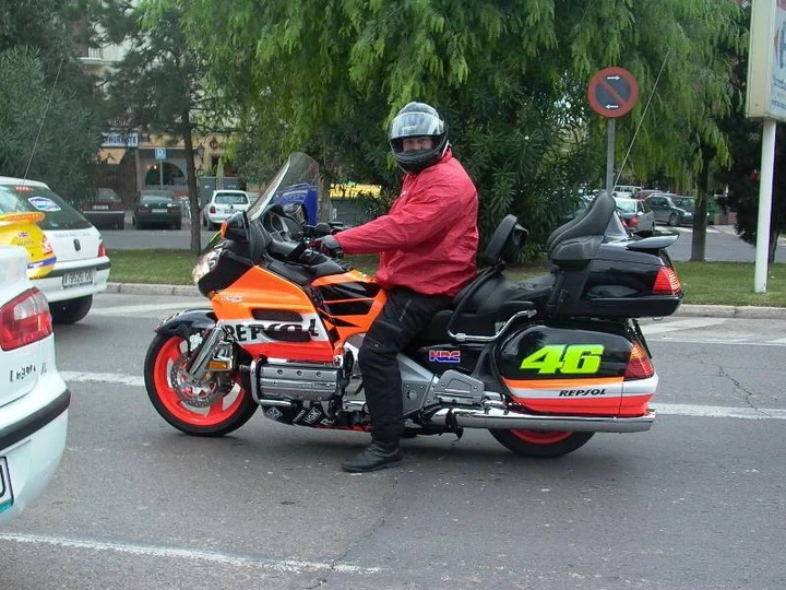 Honda Goldwing Valentino Rossi Replica