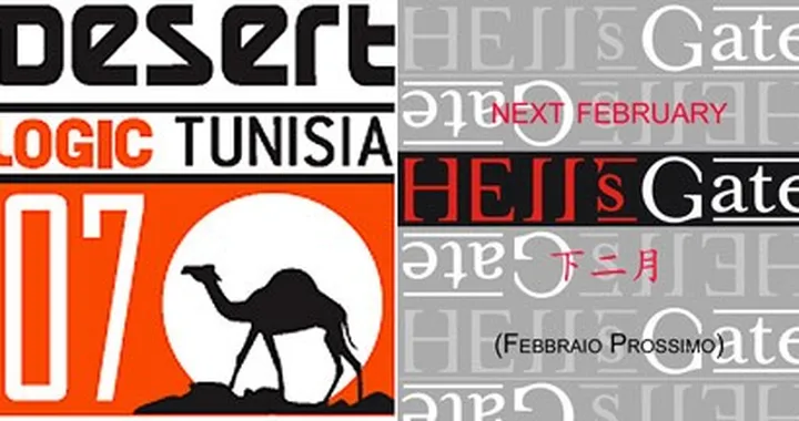 Fabio Fasola al Desert Logic 2007 e Hell’s Gate 2008