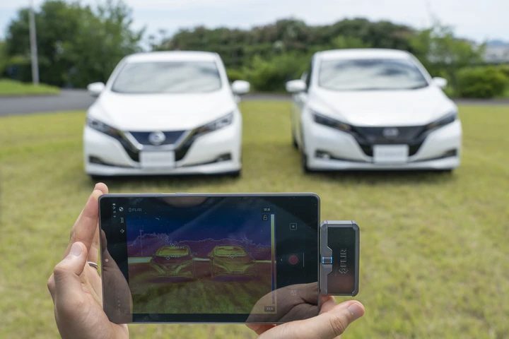 Nissan e la vernice per abbassare la temperatura nell'auto