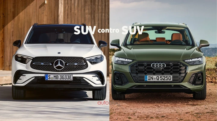 Mercedes GLC vs Audi Q5: SUV contro SUV