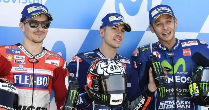 MotoGP Aragon 2017 : pole di Vinales su Lorenzo e Rossi, Marquez KO [FOTO]