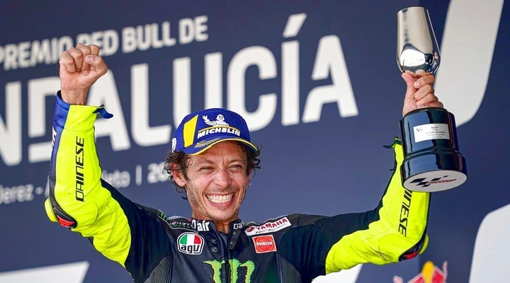 Rossi torna sul podio: 