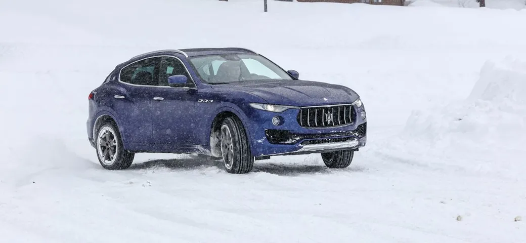 Maserati Levante Q4: la prova sul ghiaccio