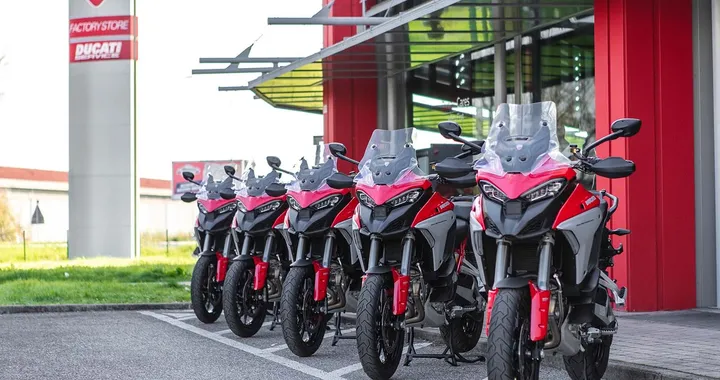 Ducati, primo trimestre 2022 da record: +5%. Italia primo mercato e Multistrada V4 moto più venduta