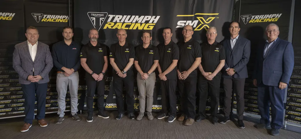 Triumph Racing all'AMA SuperMotocross dal 2024