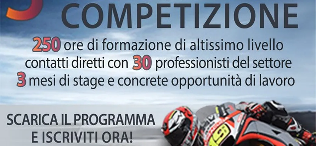 Master in Ingegneria del Veicolo da Competizione