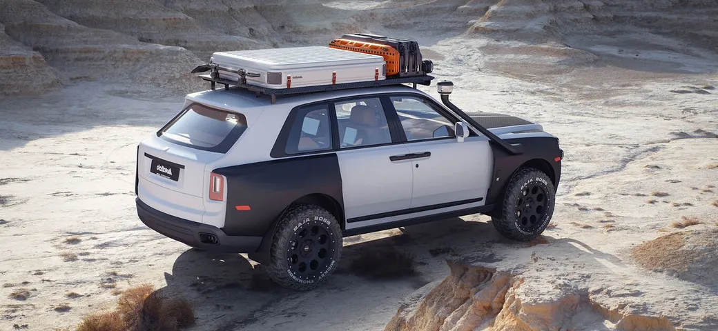 Rolls-Royce Cullinan: con Delta4x4 diventa un camper di lusso