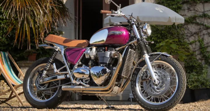 Triumph T120, stile Anni '60 e dettagli Bentley per questa special