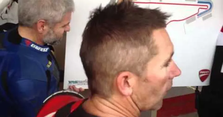 Ducati 1199 Panigale Press Test: Bayllis spiega il circuito