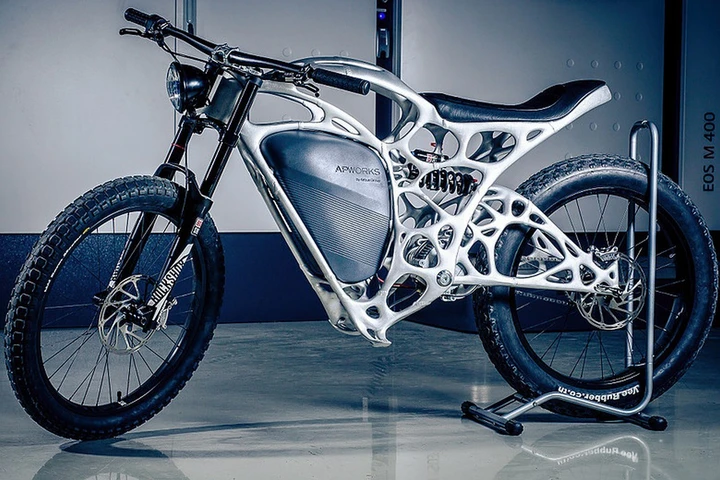 APWORKS Light Rider, la prima moto stampata 3D