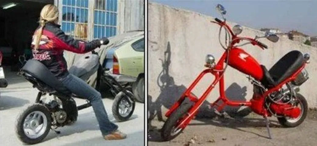 Honda chopper... scooter!