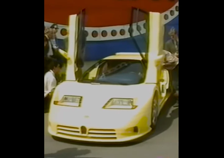 Bugatti EB110 SS di Michael Schumacher