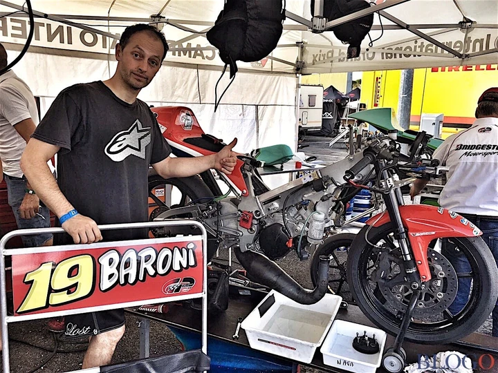 IGP 125: a Vallelunga in pista con Lorenzo Baroni
