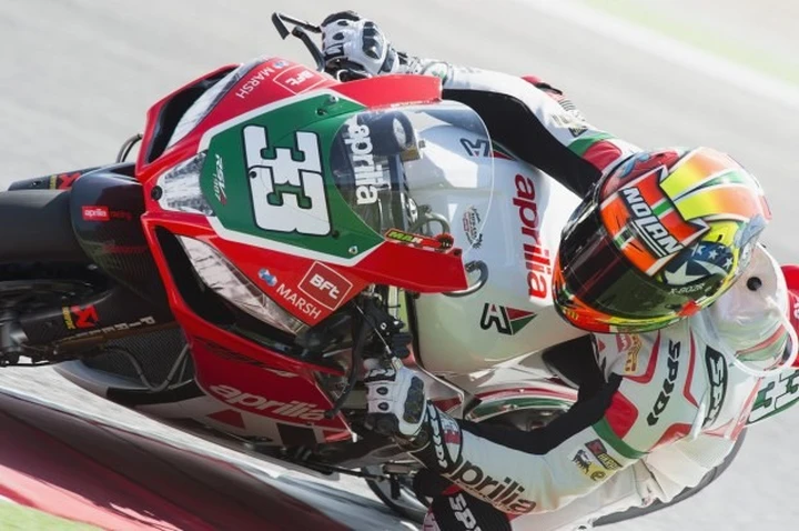 SBK Misano 2014, Melandri 3° dopo le prime libere: 