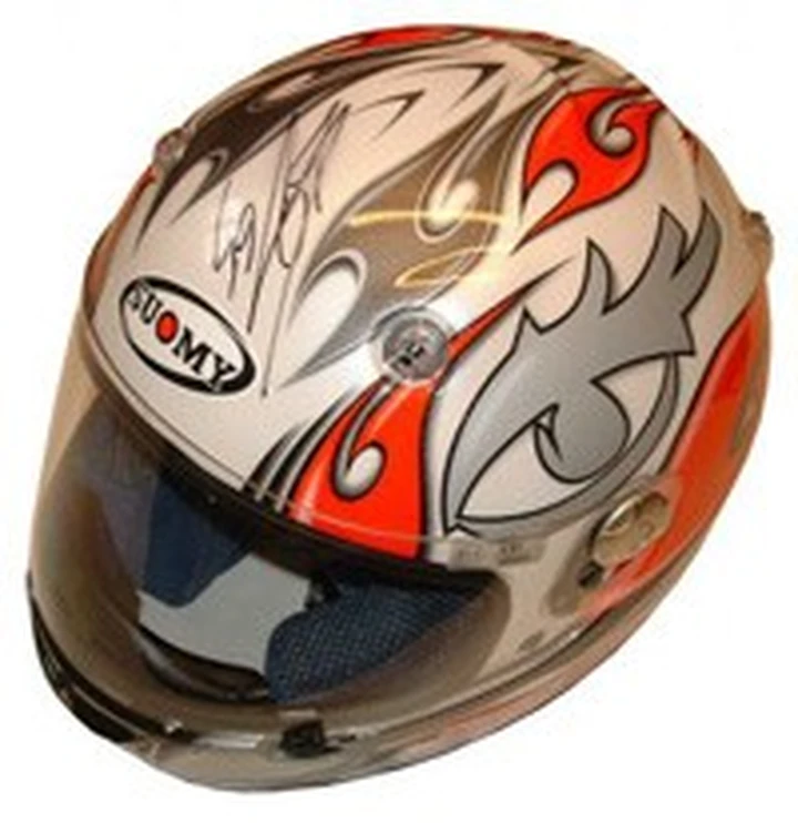 All'asta il casco Suomy di Loris Capirossi