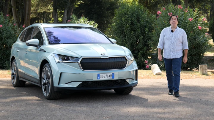 Skoda Enyaq iV 80: la prova su strada