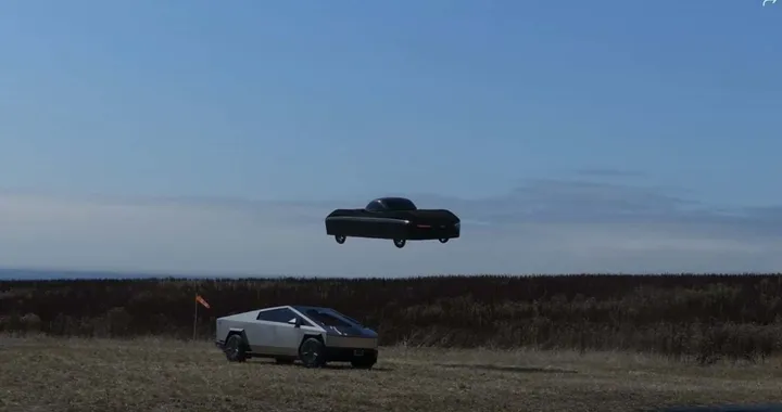 La Alef Model A vola davvero, nel test si muove sopra un Cybertruck