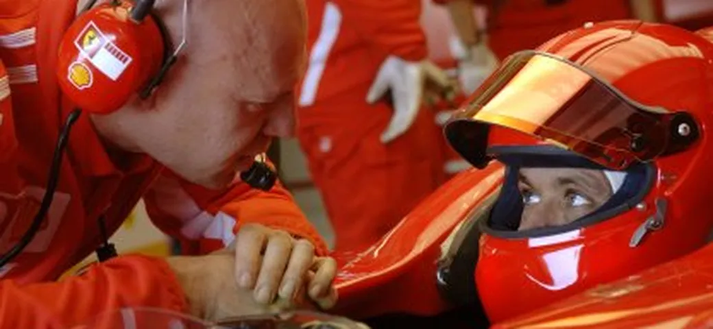 Valentino Rossi - a un secondo da Schumacher