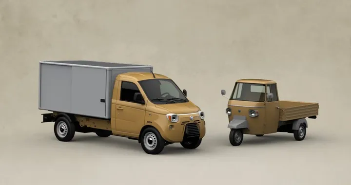 Il Piaggio Porter si trasforma in una Apecar grazie a un kit