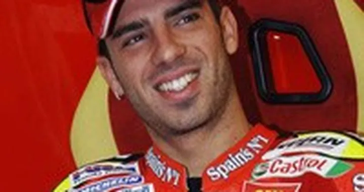 Marco Melandri ad Assen per correre