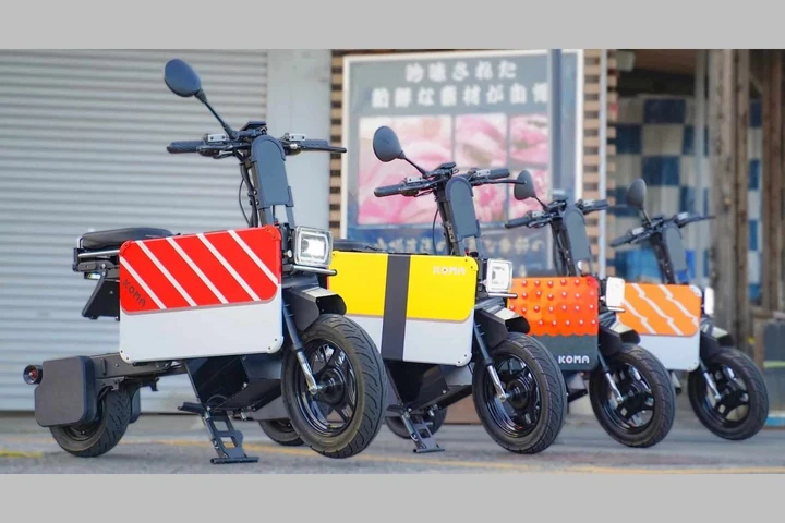 Tatamel, la moto elettrica pieghevole che si richiude come una valigia