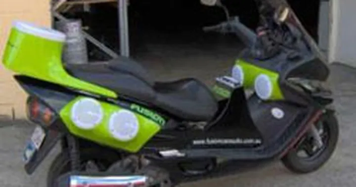 Scooter audio system