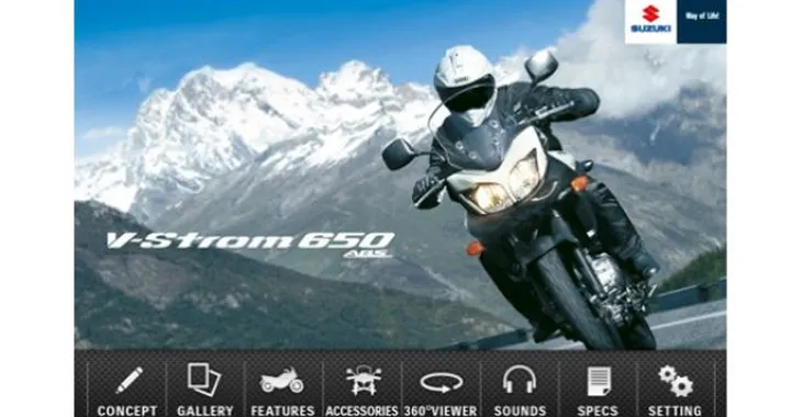 Suzuki su Apple Store e Market Android