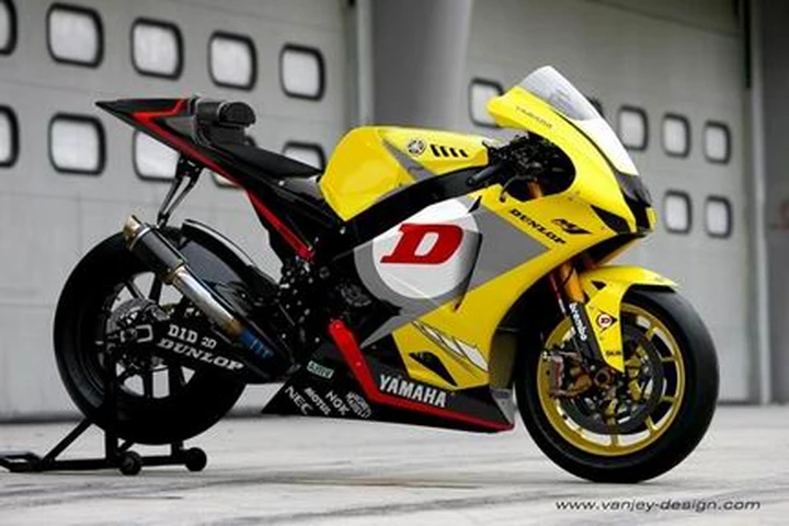 Yamaha M1 Tech3 di James Toseland vista da Vanjey Design