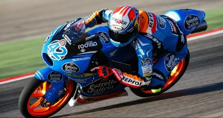 Moto3, Aragon: volano le Honda di Rins e Marquez. 5° Bastianini