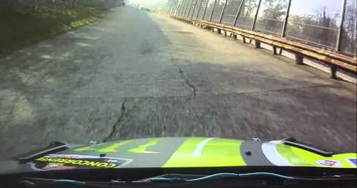 Valentino Rossi on board Ford Fiesta RS WRC al Monza Rally 2011