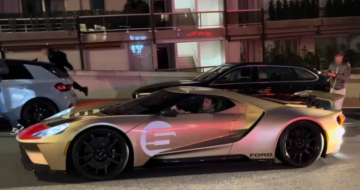 Fernando Alonso a Monte Carlo con la Ford GT | Video