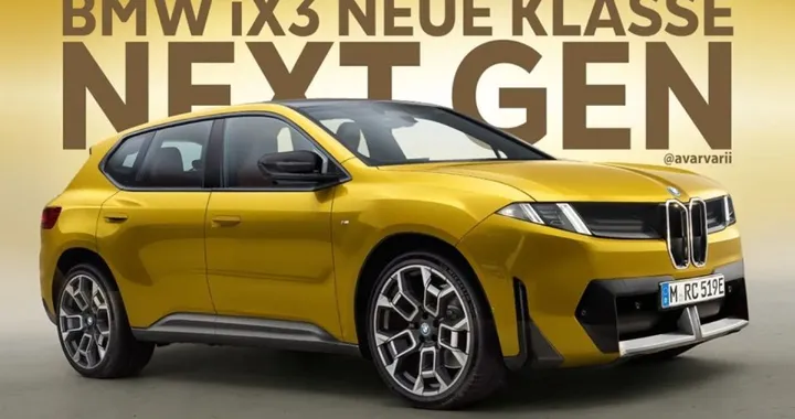 BMW iX3 Neue Klasse, il futuro dei SUV elettrici [RENDER]