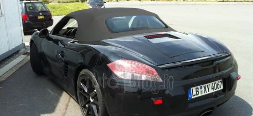 Foto spia nuova Porsche Boxster